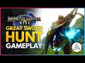 Monster Hunter Rise | New Great Sword Hunt Gameplay