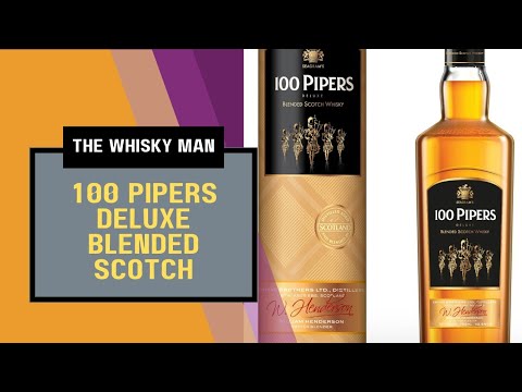 100 pipers deluxe whisky review in hindi | blended Scotch whisky review | #whisky #thewhiskyman