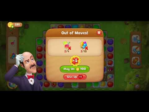 The Golden Cup 8606 ☆ Stage 1 - 8 ☆ Gardenscapes