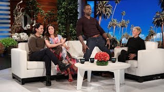 Ellen Offers to Let Sterling K. Brown Finish His Cut-Off Emmy Speech video