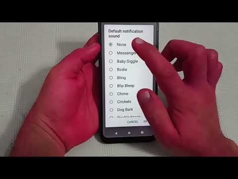notification sound setting LG k42, how to enable notification sound in LG k42