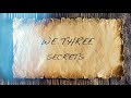 We Three - Secrets (Official Lyric Video)