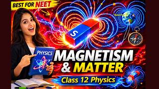 Magnetism and Matter | 3D Animated | NCERT Class 12 Physics | Best for NEET