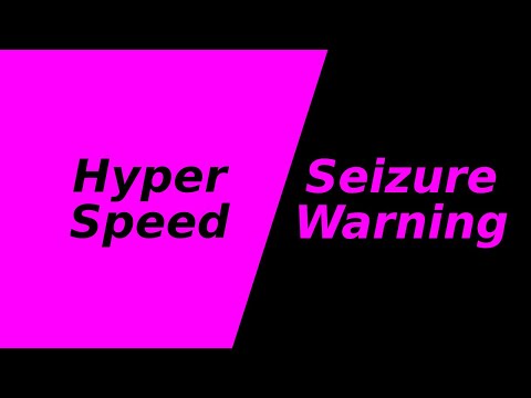 Hyper Speed Flashing Color Changing - Black Pink Screen [10 Minutes SEIZURE WARNING]
