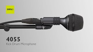 YouTube Video - DPA 4055 Kick Drum Microphone - No more pre-tailored sound! Capture the true sound of the bass drum