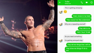 Lyric Prank on my Friend Using &quot;VOICES&quot; (Randy Orton)