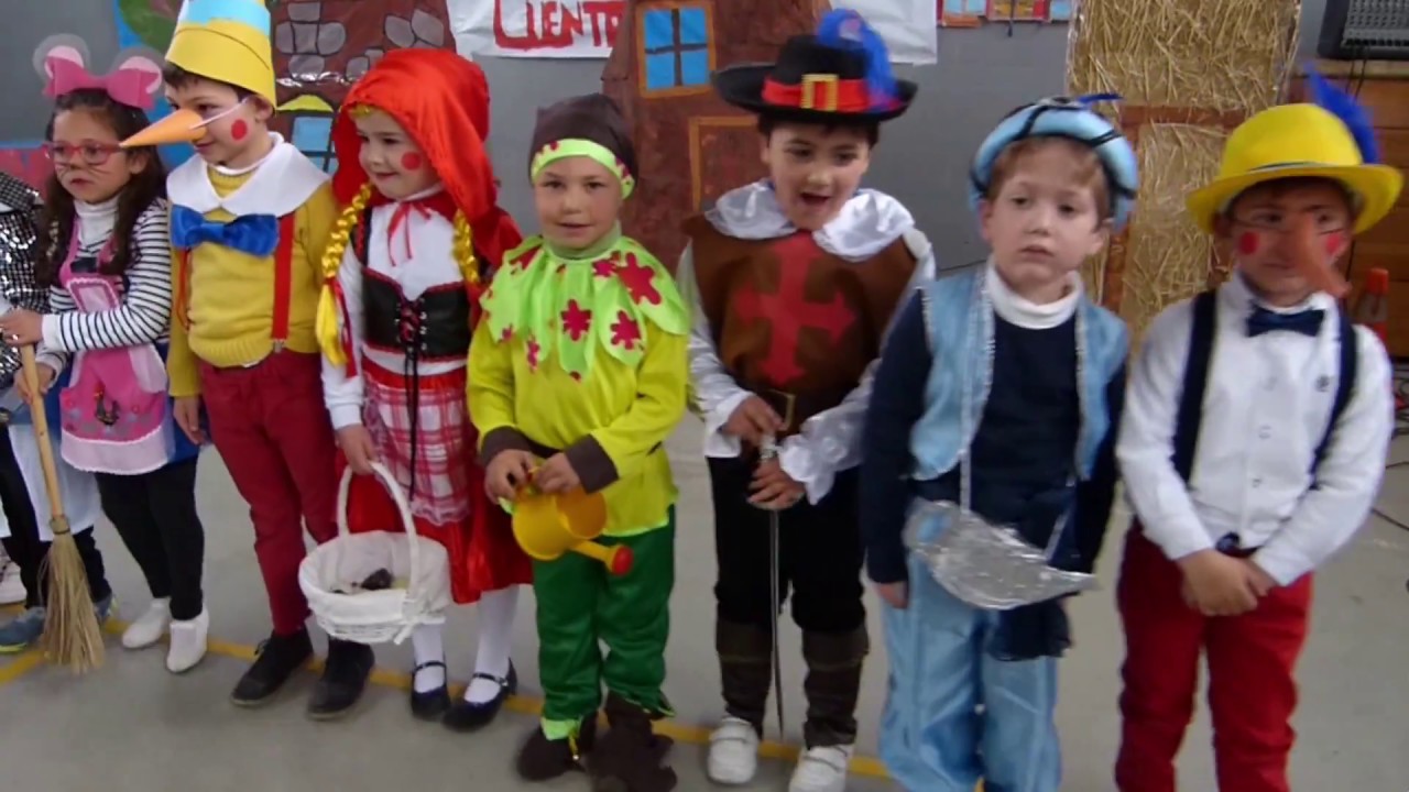 DESFILE PERSONAJES DE CUENTOS. INFANTIL CEIP MIGUEL HERNANDEZ MANZANILLA