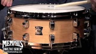 Video thumbnail for Yamaha 14 x 5.5 Sensitive Series Maple Snare Drum - Vintage Natural by Memphis Drum Shop