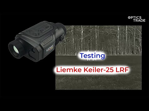 Liemke Keiler-25 LRF Thermal Imaging Monocular Testing | Optics Trade See Through