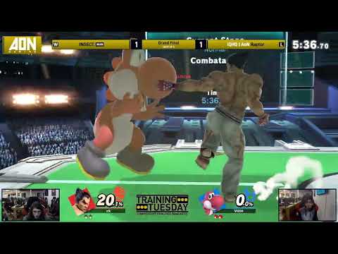 INSECT (Kazuya) vs Raptor (Yoshi) | Training Tuesday #096 Grand Final