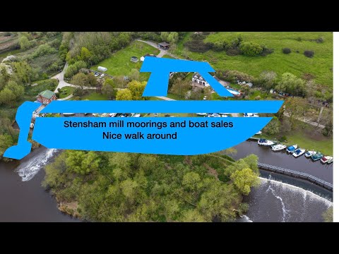 Strensham Mill Moorings and Boat Sales nice walk round