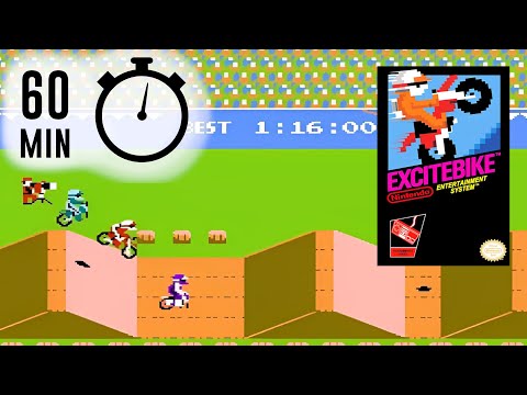 Excitebike (OG NES) THEME MUSIC (1 HOUR)