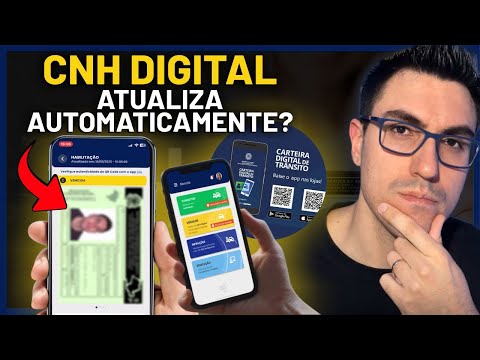RENOVAÇÃO DA CNH: CNH DIGITAL ATUALIZA AUTOMATICAMENTE? PASSO A PASSO