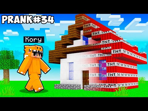 Kory - I Cheated with //PRANK in Build Battle to Make My Friends RAGE QUIT!