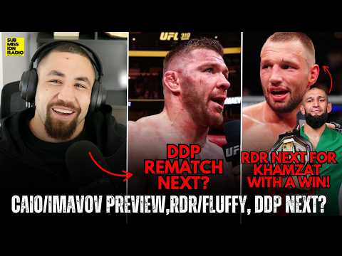 Robert Whittaker "Been Thinking" About 205 Move, Talks RdR/Fluffy, Caio/Imavov, DDP Next? + MORE!