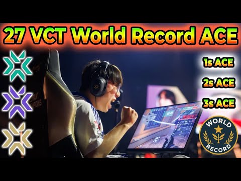 27 FASTEST ACE under 9.17s in VCT HISTORY