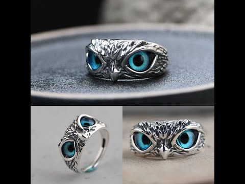 Owl Silver Ring