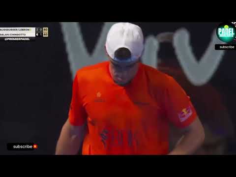 SECOND SET FIRE! Galán & Chingotto vs Lebrón & Augsburger | Mexico Major 2025