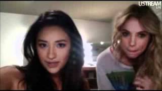 Live Chat With Shay Mitchell & Ashley Benson part 3, 10/3/11