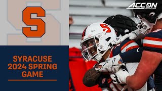 2024 Syracuse Orange Spring Football Game