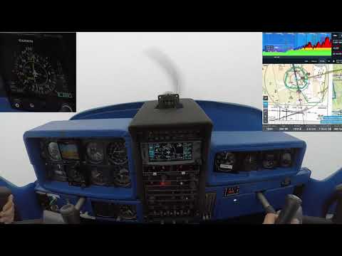 ILS Approach to 35C at LOWG (Graz, Austria) in IMC