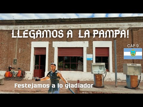 LLEGAMOS a la PAMPA en BICICLETA! Cap 9 modo viajero por ARGENTINA haciendo cicloturismo