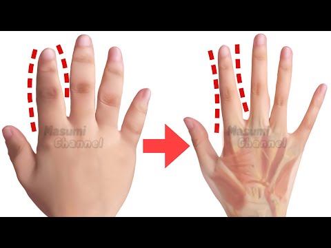 Best Finger Exercise To Elongate And Slim Fingers! How to Lose Fat Fingers, Make Fingers Long Thin