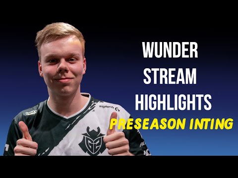 Wunder Preseason Inting Stream Highlights