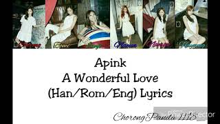 Download lagu Apink - A Wonderful Love (Han/Rom/Eng) Color Coded Lyrics mp3 Download lagu Apink - A Wonderful Love (Han/Rom/Eng) Color Coded Lyrics mp3