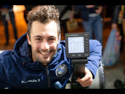 Giovanni Ficarra - Record Mezza Maratona al Remoergometro Concept2 - Messina 16 Febbraio 2020