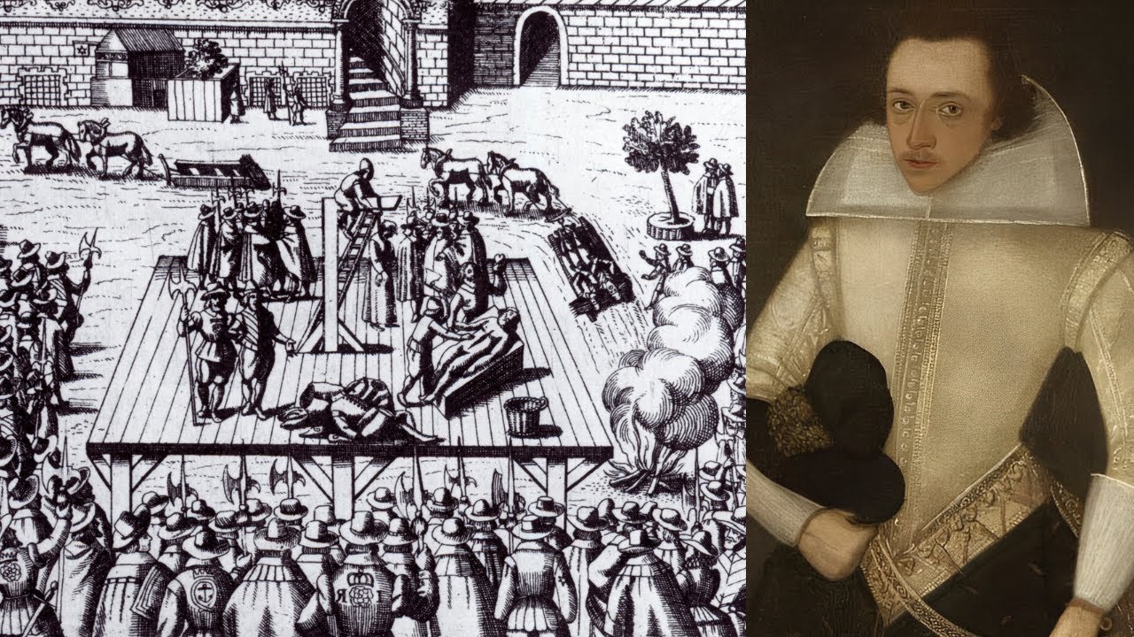The HORRIFIC Execution Of Anthony Babington - Hanged, Drawn And Quartered