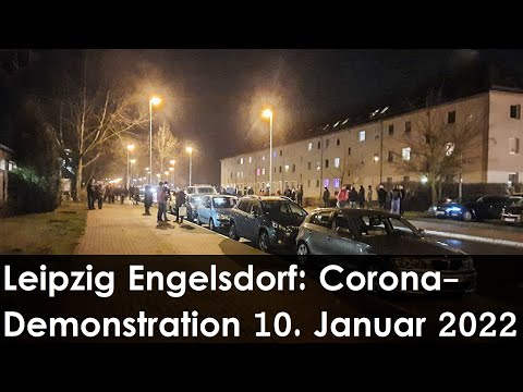 Corona-Demonstration Leipzig Engelsdorf [Bericht] | 10.01.2022 | ReportPlus