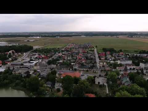 Lubień Kujawski widok z lotu ptaka