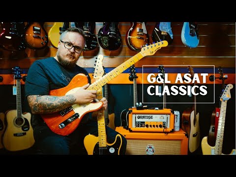G&L Tribute ASAT Classic with hardshell case image 7