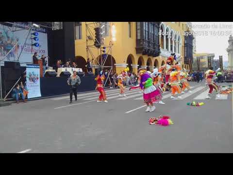 DANZA NEGRILLOS DE ANDAHUAYLAS APURIMAC EN LIMA PERU