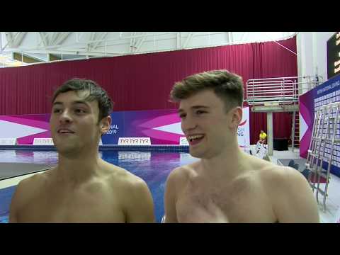 Tom Daley & Matty Lee - British National Diving Cup 2019 10m Synchro winners