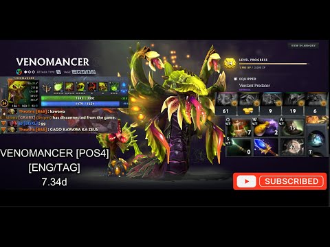 My Thoughts on Venomancer [POS4] [ENG/TAG] 7.34d