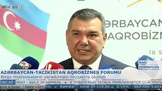 Azərbaycan-Tacikistan Aqrobiznes Forumu