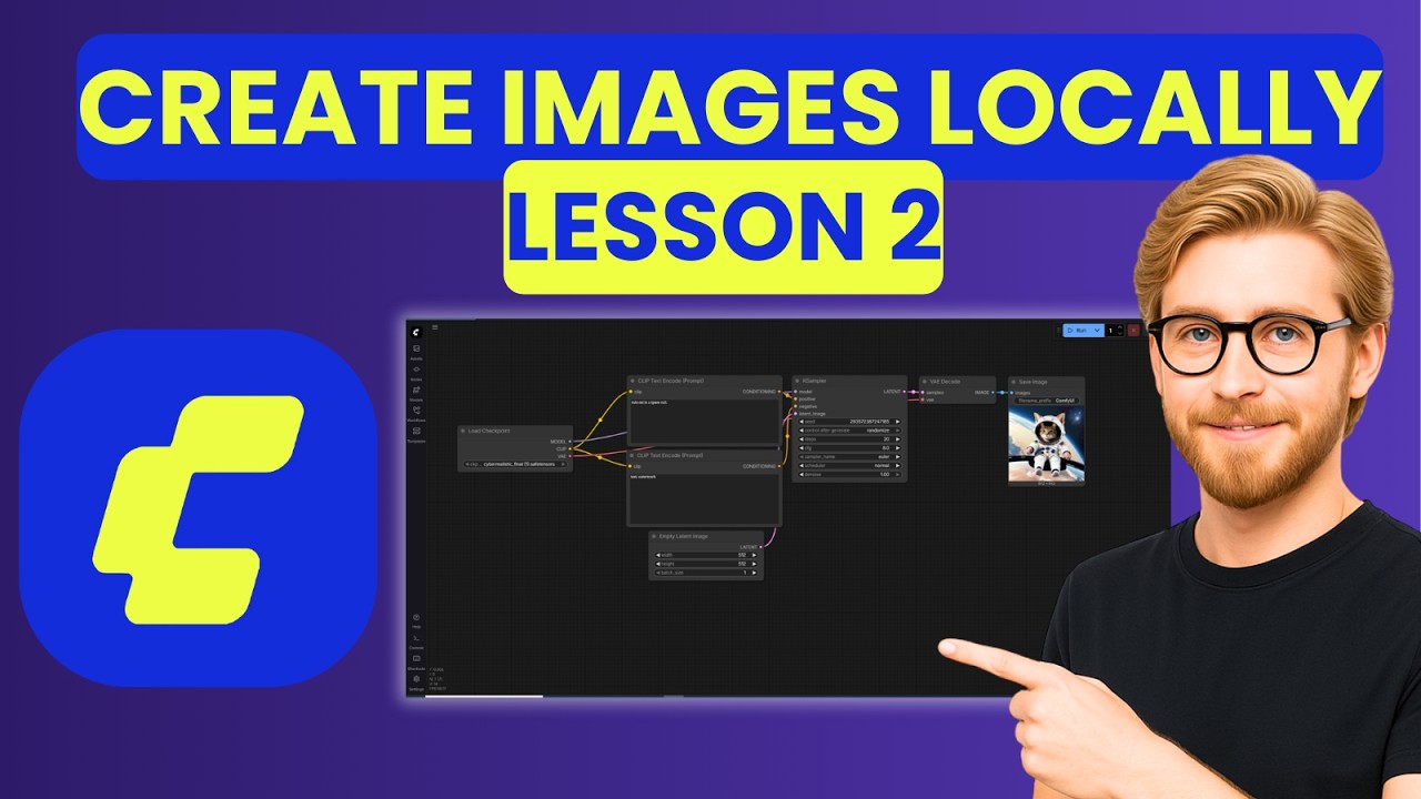 ComfyUI Tutorial: Interface Overview & Your First Local Image