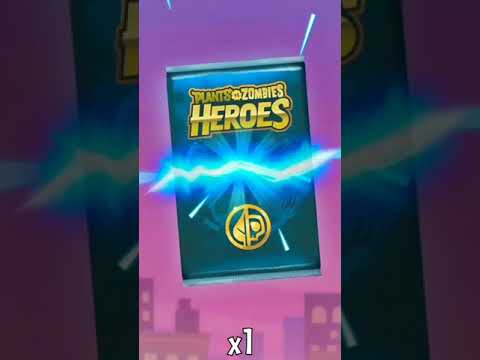 Opening a legendary pack | Pvz heroes clips #75 #pvzheroes #shorts #pvzh