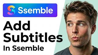 How To Add Subtitles In Ssemble (updated)