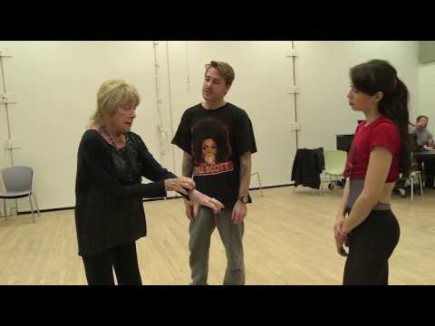 CATS - White Cat - Rehearsal with Gillian Lynne for the ADM 21 (Georgina Pazcoguin, 2015)