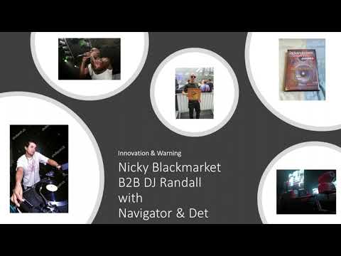 Old school DNB Nicky Blackmarket b2b Randall with Det & Navigator @ Innovation b2b Warning (Part 1)