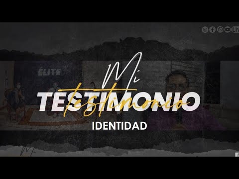 🔴#EnVivo | MI TESTIMONIO - IDENTIDAD - BRANDON ECHAVARRIA