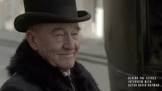 Fear The Invisible Man BTS interview with actor David Hayman
