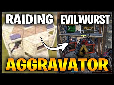 Raiding an UNFINISHED AGGRAVATOR V2  | Rust Raid Vanilla