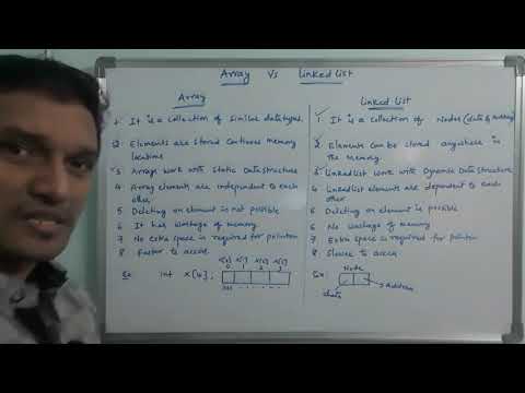 Array vs Linked list | Why Linked List | Advantages of Linked List over Arrays | Linked List
