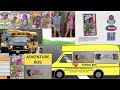 Barney S Round And Round We Go Credits Comparison For Adventure Bus