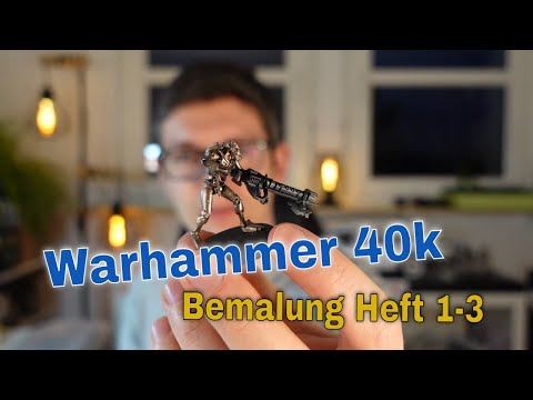 Warhammer 40k Imperium Hachette Bemalung bis Heft 3