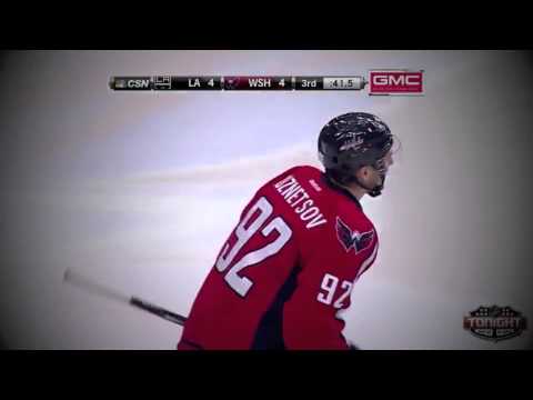 Evgeny Kuznetsov Евгений Кузнецов - First NHL Goal vs LA Kings 25/3-14